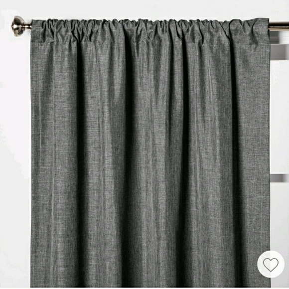 Heathered Thermal Room Dark Curtain Panel